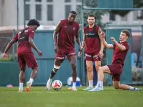 Trabzonspor, Fenerbahçe maçı hazırlıklarına başladı
