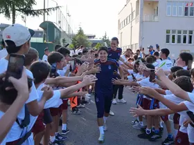 Trabzonspor’da Aral Şimşir ilk antrenmanına çıktı
