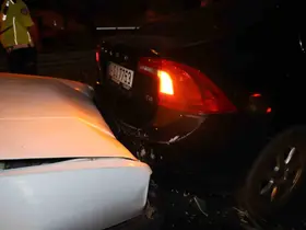 Trafikte selektörlü tartışma kazayla bitti: 2 yaralı
