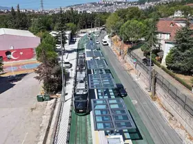 Tramvay hattı bölgeye nefes aldırdı

