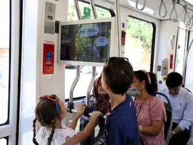 Tramvayda yolculuk kuralları animasyonlarla anlatılıyor
