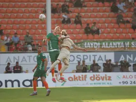 Trendyol Süper Lig: Corendon Alanyaspor: 0 - Erzurumspor FK: 0 (Maç sonucu)
