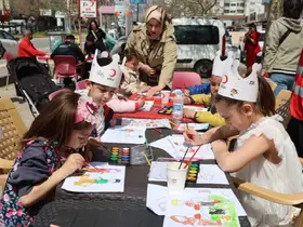 Tunceli Türk Kızılay’ından çocuklara şenlik, büyüklere bağış etkinliği
