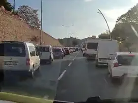 Tunceli’de "fermuar sistemi" hayat kurtardı
