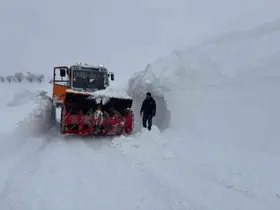 Tunceli’de kar kalınlığı 3,5 metreyi buldu
