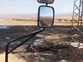 Tunceli’de otluk yangını ekili arazilere ulaşmadan söndürüldü
