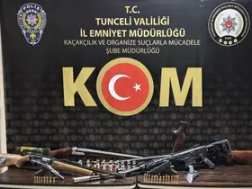 Tunceli’de ruhsatsız silah operasyonu: 6 şüpheli yakalandı
