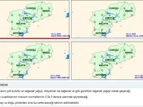 Tunceli’de sağanak yağış etkili oldu
