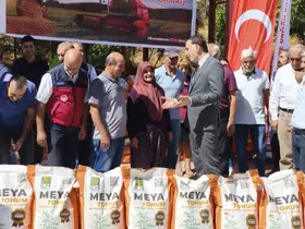 Tunceli’de üreticilere mercimek tohumu dağıtıldı
