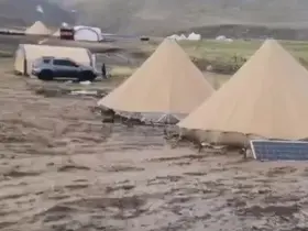 Tunceli’de yüksek rakımda sağanak etkili oldu: Yaylacılar zor anlar yaşadı
