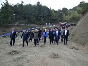 Türkeli’de fidanlar toprakla buluştu
