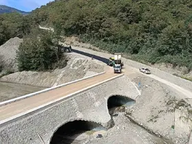 Türkeli’de Oymayaka-Sarmaşık grup yolunda asfaltlama tamamlandı
