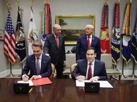 Türkiye ve ABD arasında Stratejik Sivil Nükleer İşbirliği Mutabakat Zaptı imzalandı
