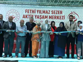 Türkiye’de bir ilk olan Fethi Yılmaz Sezer Aktif Yaşam Merkezi hizmete açıldı
