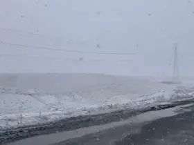 Türkiye’nin en kurak ilçelerinden Karapınar’da kar sevinci
