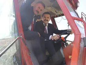Tutak’ta şeker pancarı hasadı başladı
