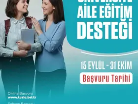Tuzla Belediyesi’nden üniversiteli gençlerin ailelerine eğitim desteği

