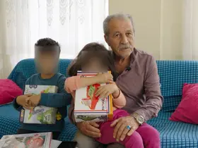 Üç torunuyla yaşadığı evden tahliye edilmek istenen dedeye iyi haber

