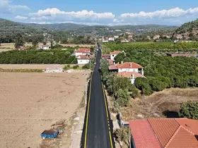 Ula Şirinköy-Çıtlık’ta yol çalışmaları tamamlandı
