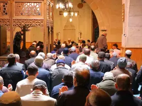 Ulu Cami’de Kur’an ziyafeti
