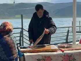 Ulubat Gölü’nde su çok olunca yakalanamayan turna sezonu pahalı açıldı

