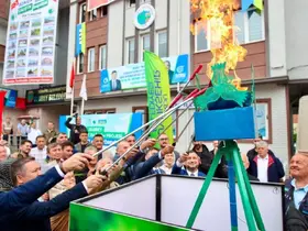 Ulubey doğalgaza kavuştu
