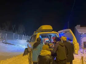 UMKE’den zorlu kış şartlarında hayat kurtaran müdahale
