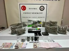 Ümraniye’de "zula evi" operasyonu: 4 kilo uyuşturucu madde ele geçirildi
