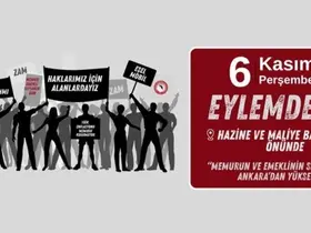 ÜNİPERSEN, Hazine ve Maliye Bakanlığı önünde basın açıklaması yapacak
