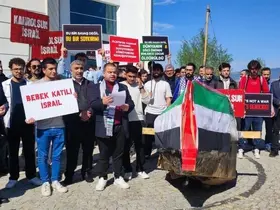 Üniversiteli öğrencilerinden Gazze’ye destek
