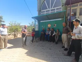 Uşak İl Tarım ve Orman Müdürlüğü personelleri üreticilerle bir araya geldi
