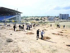Uşak Üniversitesi, Milli Ağaçlandırma Günü’nde yeşil gelecek için el ele verdi
