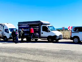 Uşak’ta hayvan sağlığı için yol kontrolleri sürüyor
