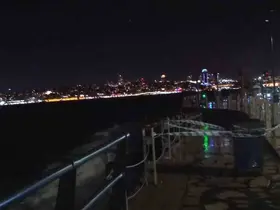 Üsküdar Sahili’nde dev dalgalar oluştu

