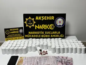 Uyuşturucu operasyonunda 5 bin 500 hap ele geçirildi
