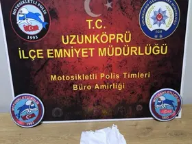 Uzunköprü’de Yunus timlerinden uyuşturucu operasyonu: 2 şüpheli hakkında işlem başlatıldı
