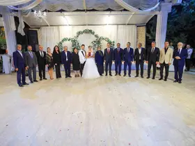 Vali Akbıyık, şehit ailesinin mutlu gününde nikâh şahidi oldu
