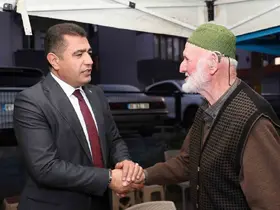 Vali Aslan’dan muhtara taziye
