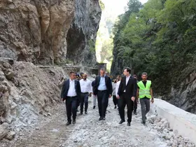 Vali Çağatay, Yenice ilçesinde incelemelerde bulundu
