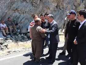 Vali Ekici, Habur Çayı’ndaki arama çalışmalarını yerinde inceledi
