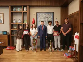 Vali Işın, DUSCART Takımı’nı ağırladı
