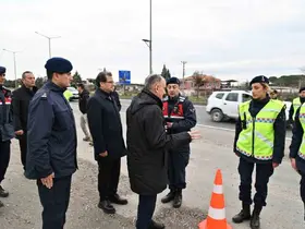 Vali Özkan’dan Salihli’de yılbaşı güvenlik denetimi
