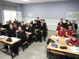 Vali Selçuk Aslan, öğrencilerle bir araya geldi
