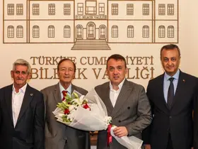 Vali Sözer, Ahilik Haftası heyetini kabul etti
