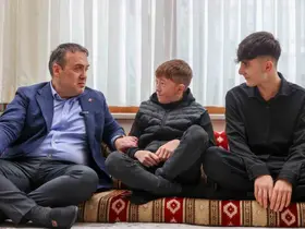 Vali Sözer’den Çocuk Evleri Sitesi ve huzurevini ziyaret
