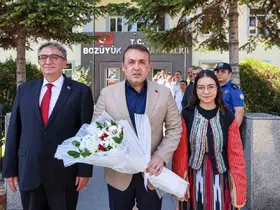 Vali Sözer’den Kaymakam Helvacı’ya iade-i ziyaret

