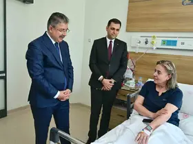 Vali Yılmaz’dan şehitin kardeşine ’geçmiş olsun’ ziyareti
