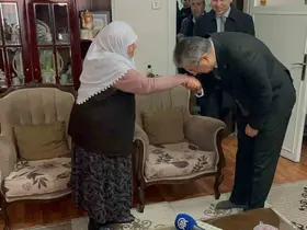 Vali Yılmaz’dan vefa ziyareti
