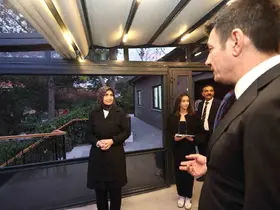 Valiliğin kafe projesi sürüyor
