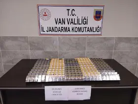 Van’da kaçak sigara ve malzeme ele geçirildi